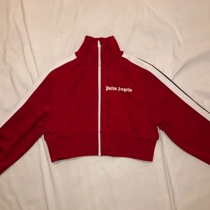 palm angels cropped jacket